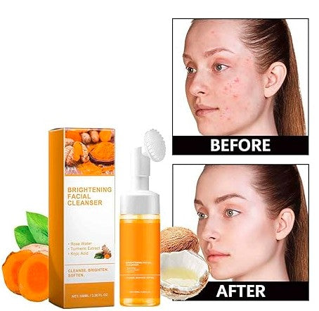 Turmeric ðŠð¨ð£ð¢ðœ Face Wash, Natural (Pack of - 1 ) 150 ML