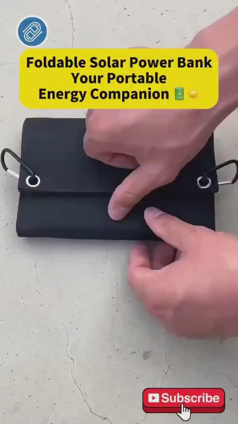 Outdoor Travel Portable Foldable Solar Charger